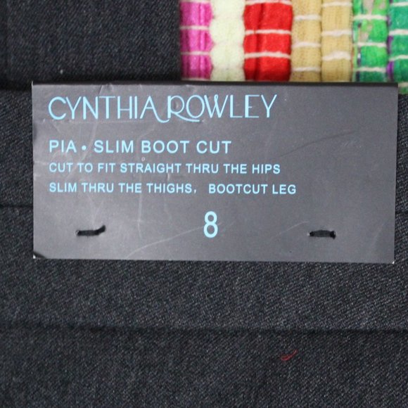 ⬇️$40 Cynthia Rowley Charcoal Gray Dress Pants - Picture 6 of 11